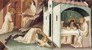 Lorenzo Monaco Incidents from the Life of Saint Benedict Spain oil painting artist